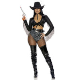 Ride It Out Sexy Cowgirl with Fringe Detail Adult Costume