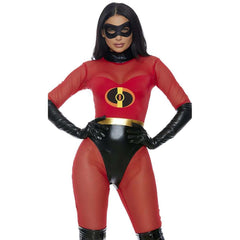 Iconic Incredible Super Suit Movie Character Women's Costume
