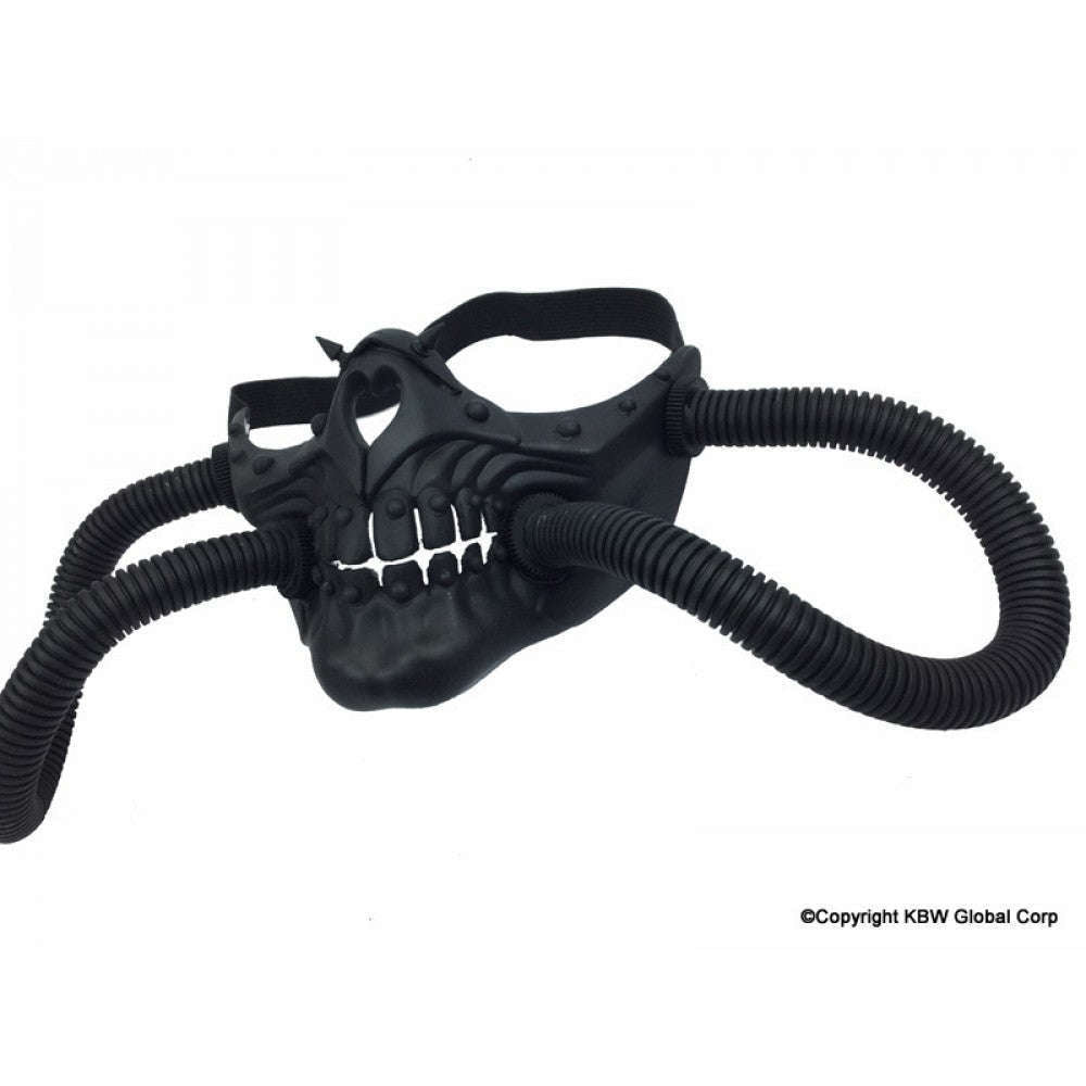 Skull Biohazard Black Ski Mask – Rave Wonderland