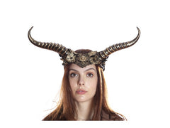 Vintage Mythical Creature Horned Headband