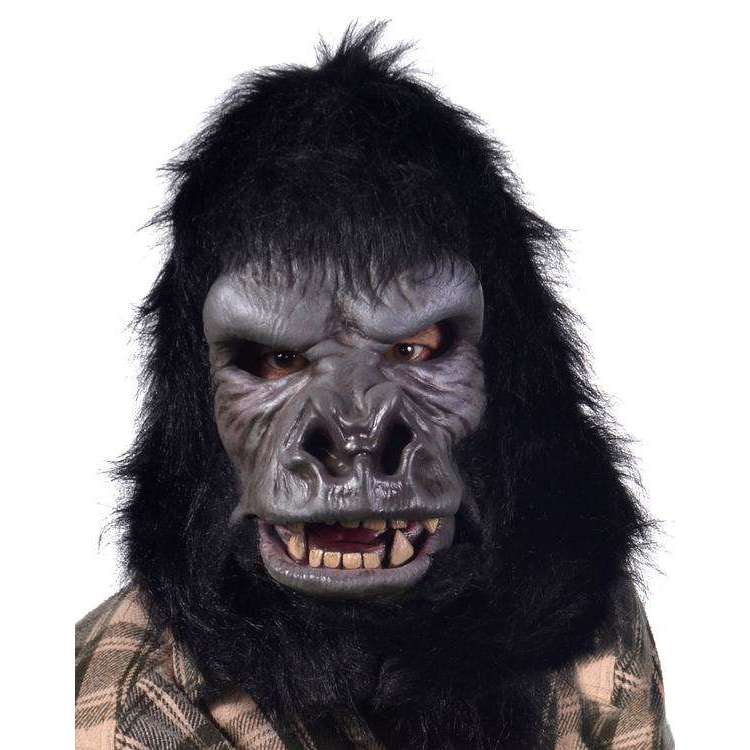 Gorilla Two Bit Roar Mask w/ Mouth Movement