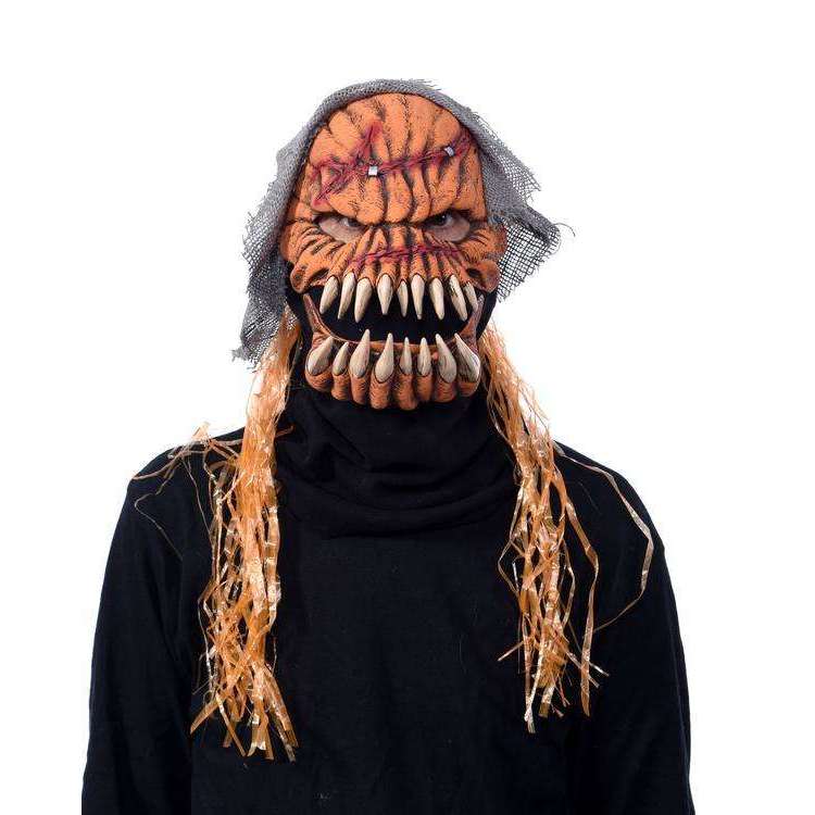 Gourd-EEE Evil Pumpkin Head Monster Mask