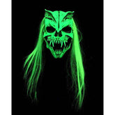 Nuclear Monster Glow-in-the-Dark Green Mask