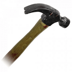 15” Foam Bloodied Claw Hammer