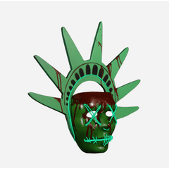 The Purge Election Year Lady Liberty Light Up Injection Mask