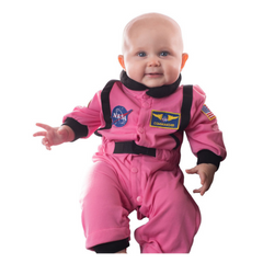Pink Jr. Astronaut Suit Infant Costume (6-12M)