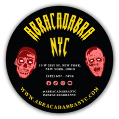 Abracadabra NYC Sticker - Informational