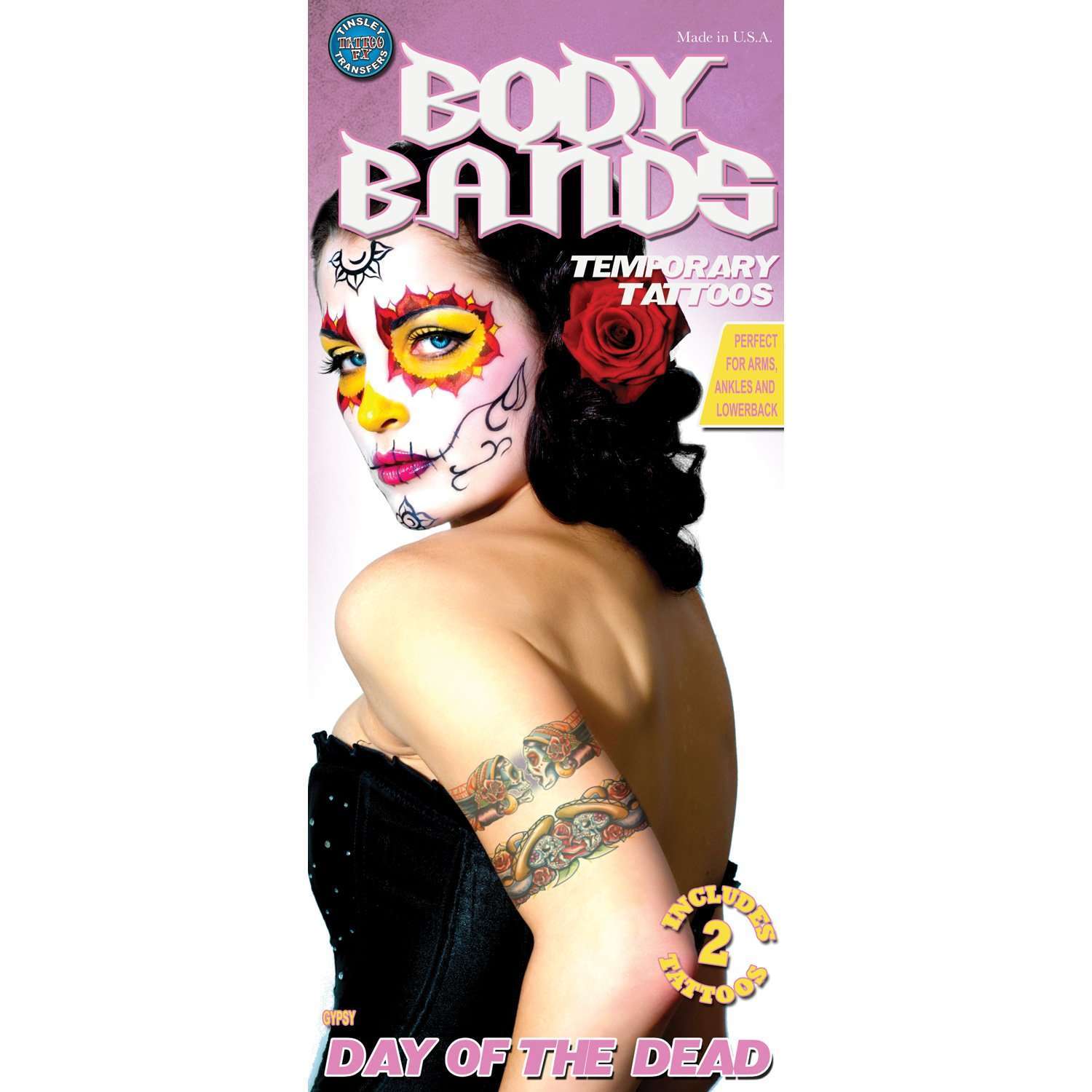 Tinsley Body Bands Tattoo Transfers