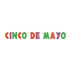 Glitter Cinco De Mayo Streamer