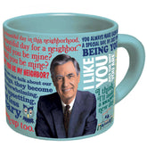 Mister Rogers Sweater Heat Changing Mug
