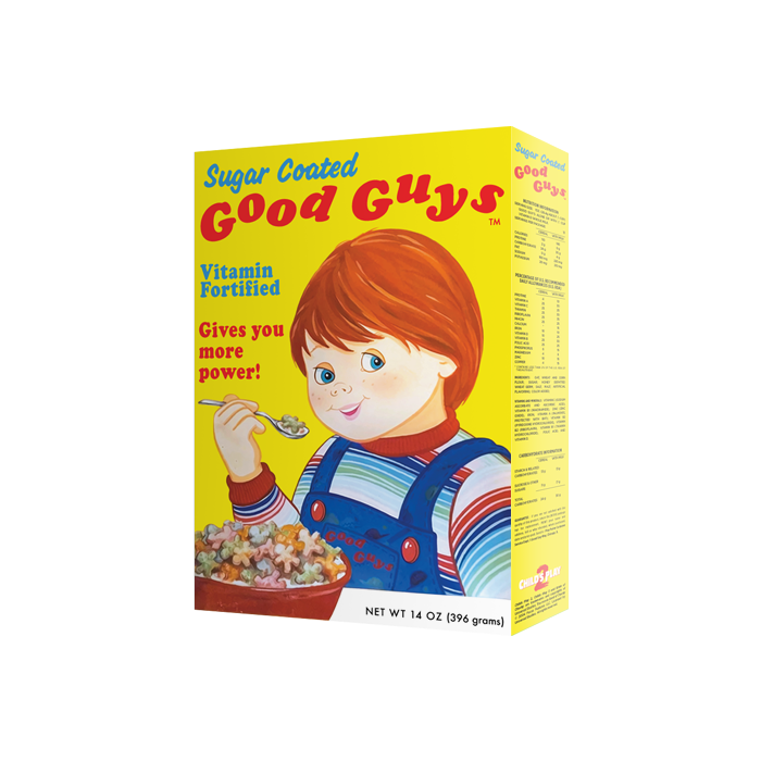 Child's Play 2 Good Guy Cereal Box