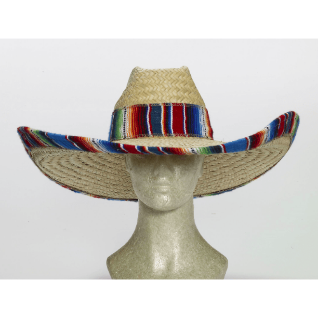 Oversized straw best sale cowboy hat