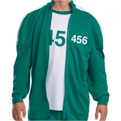 Squid Games Player 456 Tracksuit Adult Costume