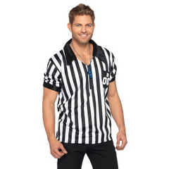 Men's Referee Shirt & Whistle Set