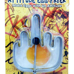 Middle Finger Bad Attitude Egg Fryer