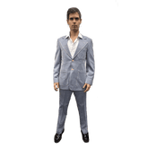Classy Blue 1970’s Suit Men's Costume