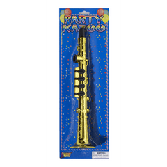 Gold Clarinet Shaped Party Kazoo