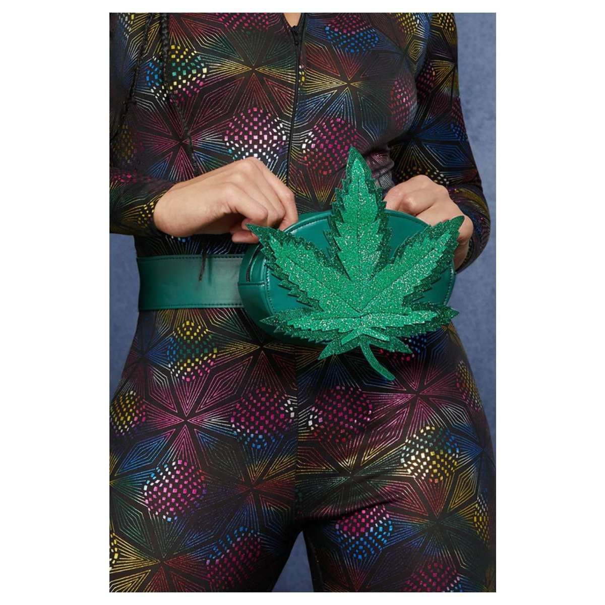 Sweet Leaf Marijuana Leaf Bum Bag Fanny Pack
