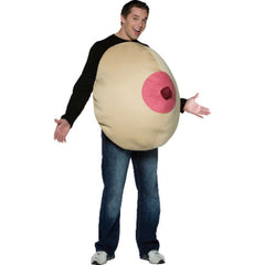 Giant Boob with Squeaky Nipple Adult Costume