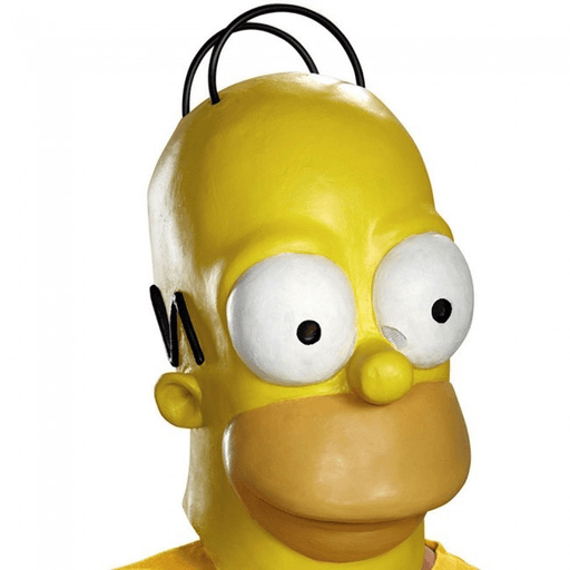 Homer Simpson Adult Mask