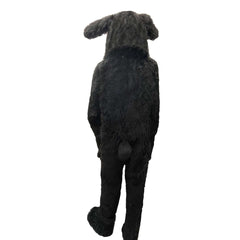 Black & Grey Terrier Mascot Adult Costume