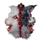 Lab Cat Two Headed Cat Mask
