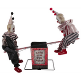 See Saw Clowns Musical Animated Prop Decoration