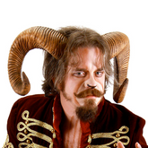 Giant Ram Horns Headband