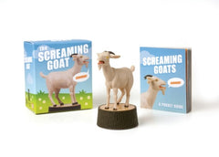 The Screaming Goat Desktop Mini w/ Goat Trivia Book