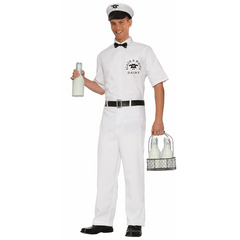 1950s Milkman Adult Costume