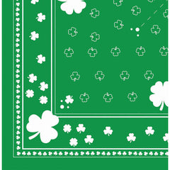 Saint Patrick's Day Green Shamrock Bandana