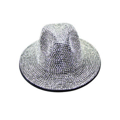 Rhinestone Fedora Hat