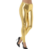 80's Metallic Disco Leggings