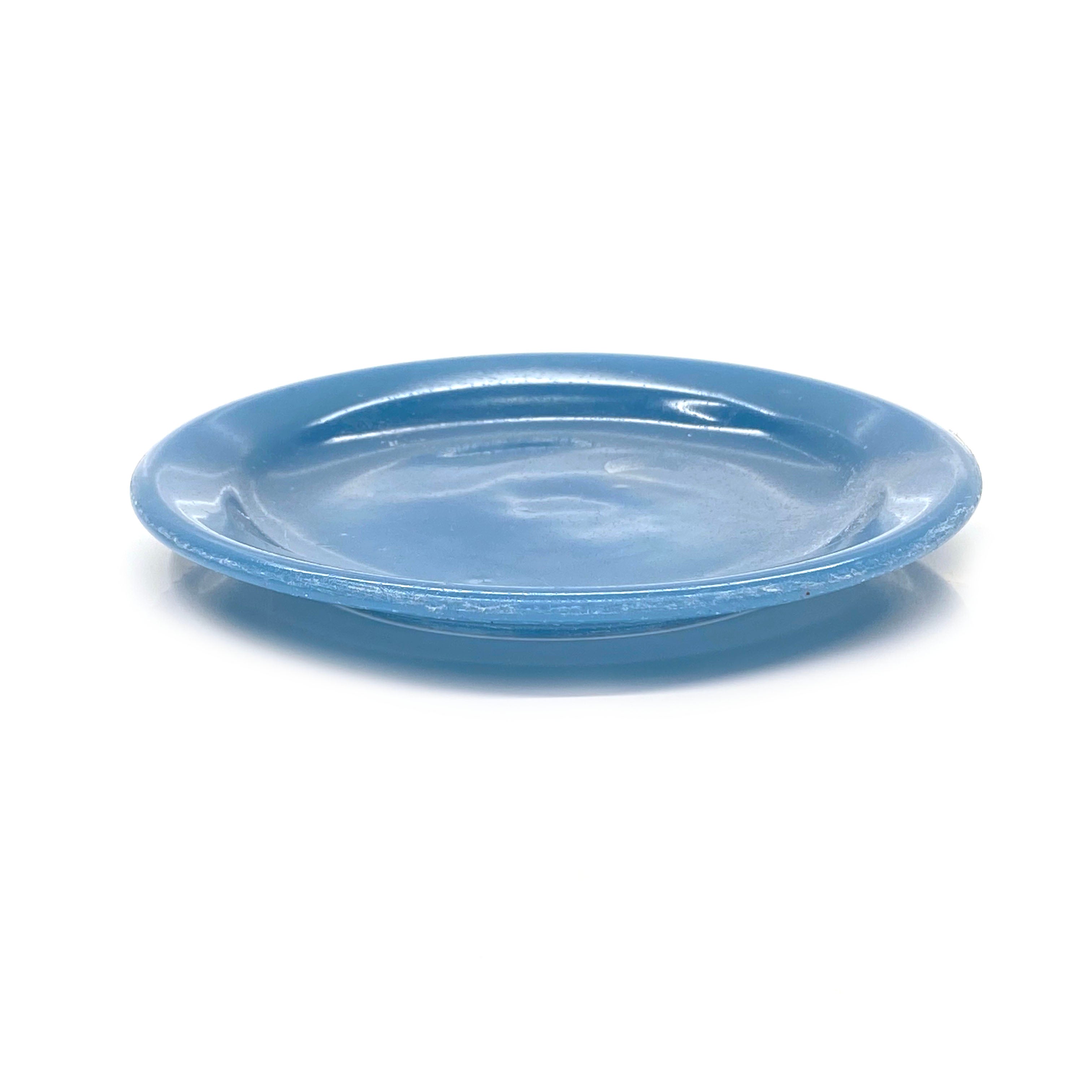 SMASHProps Breakaway Small Dinner Plate Prop - LIGHT BLUE opaque - Light Blue,Opaque