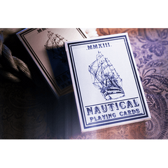 NAUTICAL PLAYING CARDS- BLUE