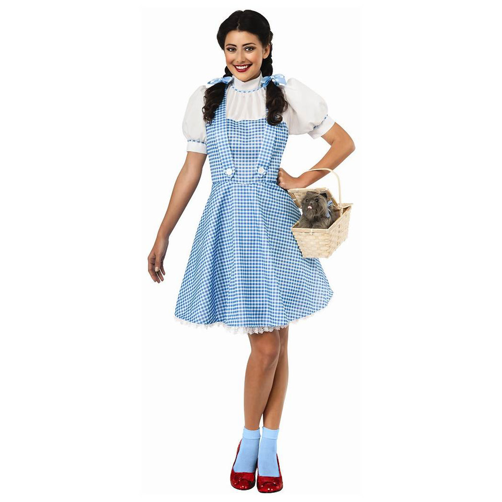 Wizard of Oz Dorothy Dress Adult Costume AbracadabraNYC Wizard of Oz Dorothy Dress Adult Costume AbracadabraNYC