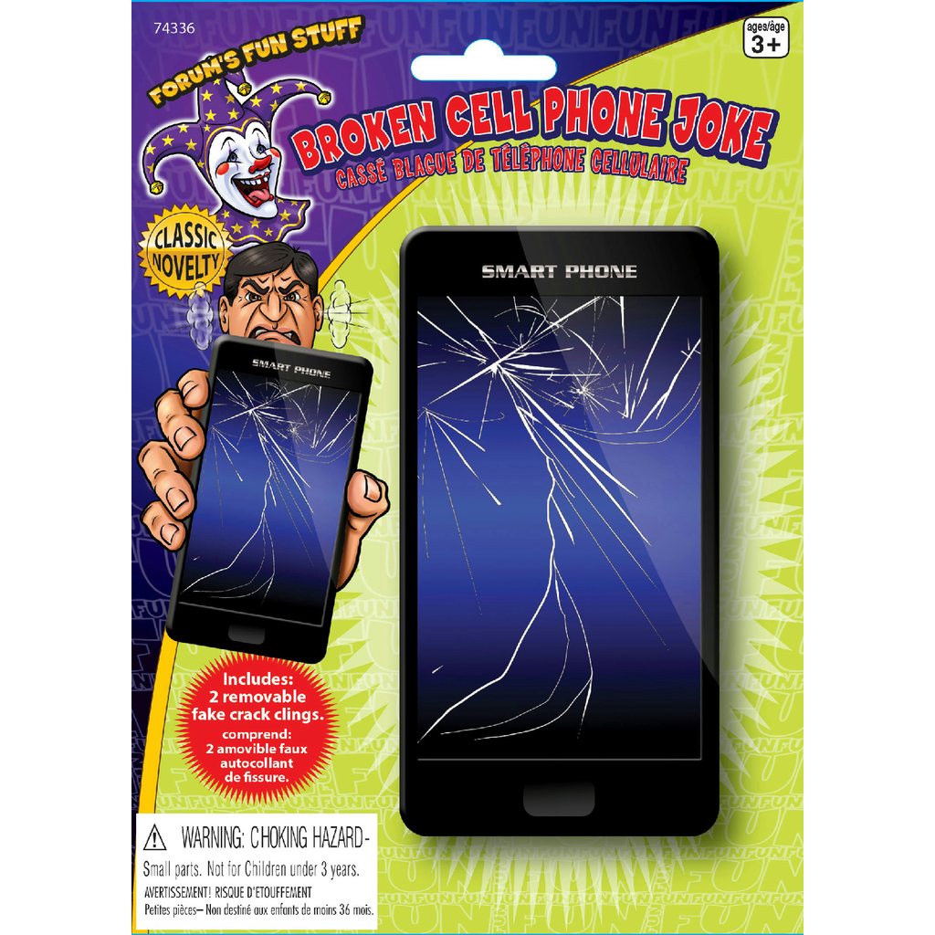Cracked Phone Screen Joke – AbracadabraNYC - Main Image
