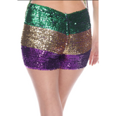 Mardi Gras Shorts