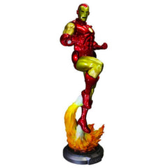 Life Size Indestructible Iron Man Light Up Statue