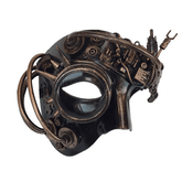 Steampunk Spiked Lens Phantom Mask