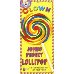 Jumbo Prop Clown Lollipop
