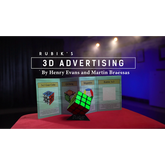 Rubik's Cube 3D Advertising (Gimmicks and Online Instructions) by Henry Evans and Martin Braessas