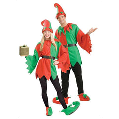 Santa's Helper Unisex Elf Adult Costume