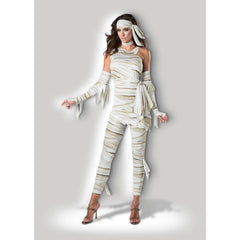 Stylish Mummy Wraps Women's Costume