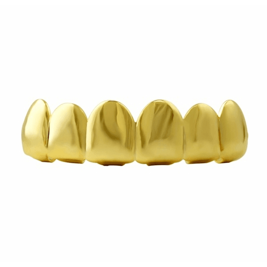 Shiny Gold Tone Grill TOP