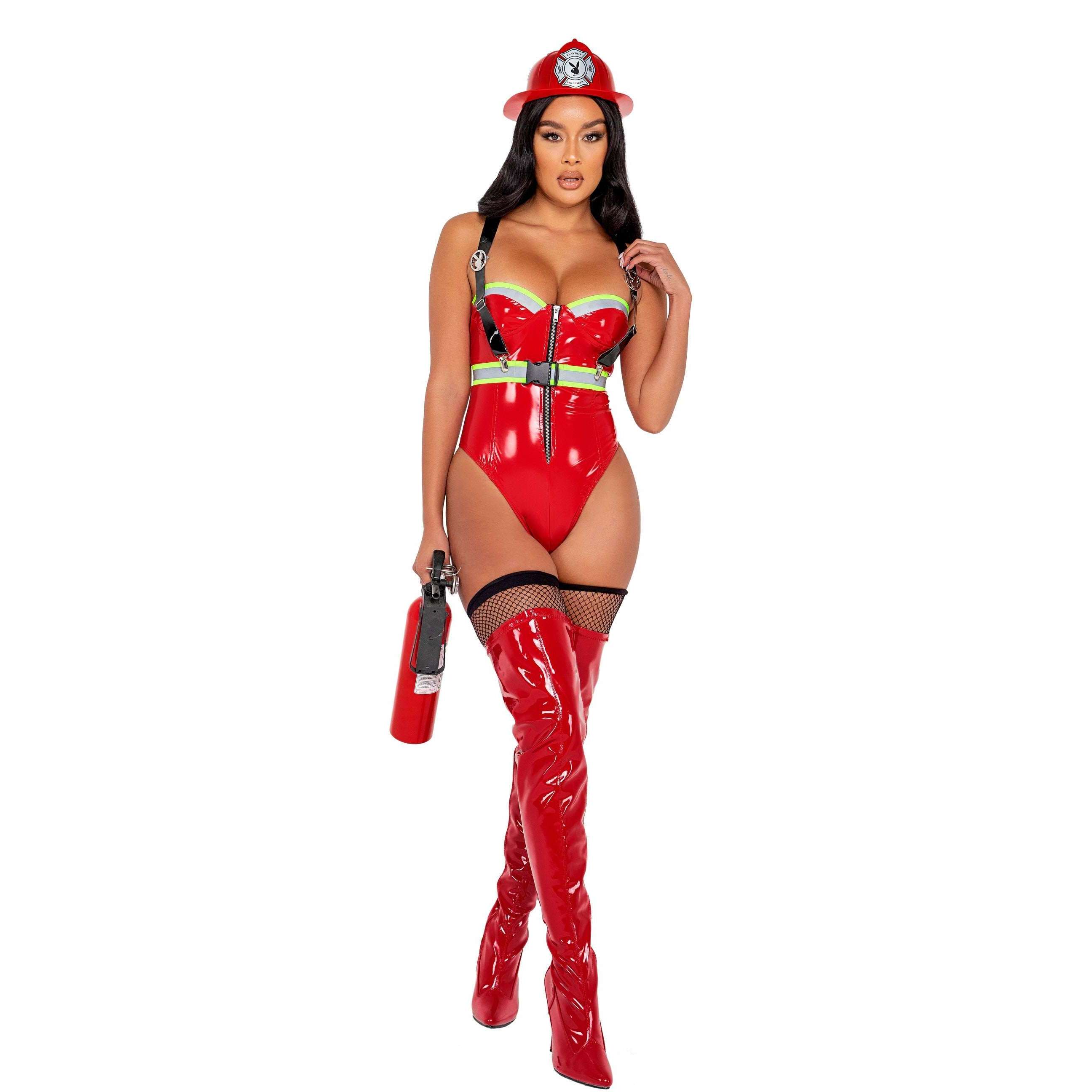 Playboy Smokin' Hot Firegirl Adult Costume – AbracadabraNYC