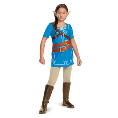 Classic The Legend Of Zelda Link BOTW Kids Costume