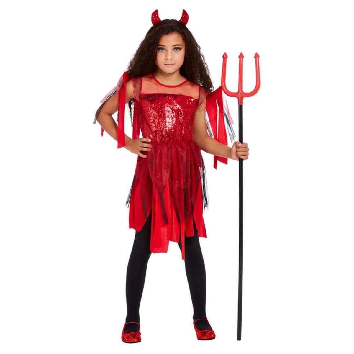 Punk Devil Costume Child Red Large Punk Devil Costume Child Red Large
