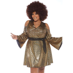 70's Disco Doll Plus Size Adult Costume