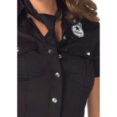 Police Shirt & Tie Women's Kit